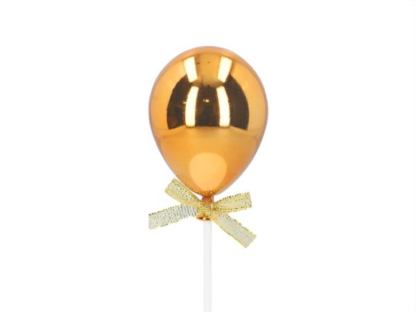 Cake-Masters Cake Topper Balloon gold