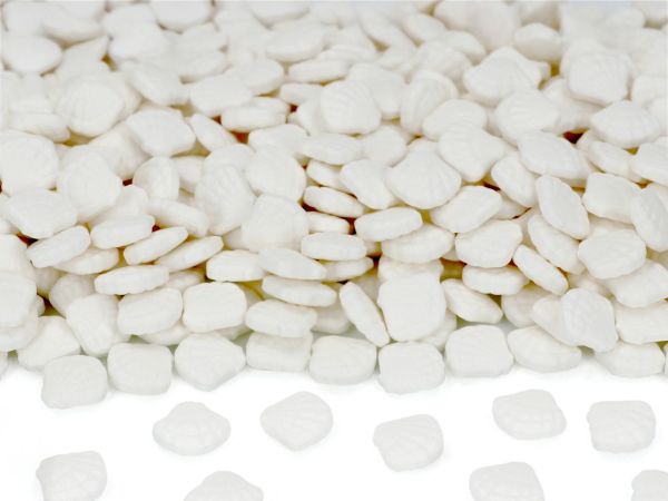 CM Basics Sprinkles Shells white 80g