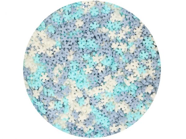FunCakes Mini Snowflakes Mix 50g