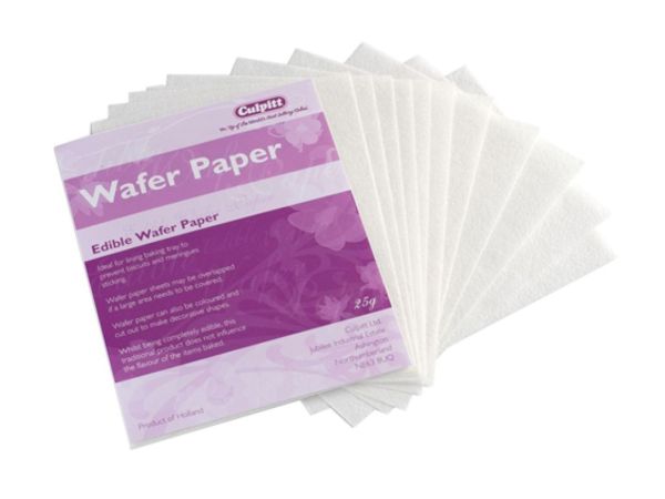 Culpitt Wafer Paper Sheets 12 pcs.