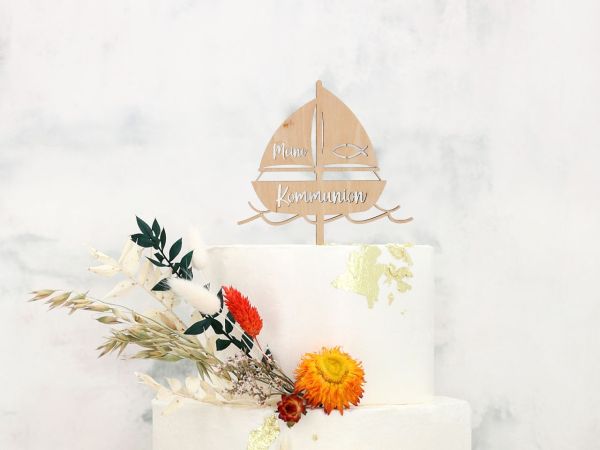 Cake-Masters Cake Topper Holz Kommunion