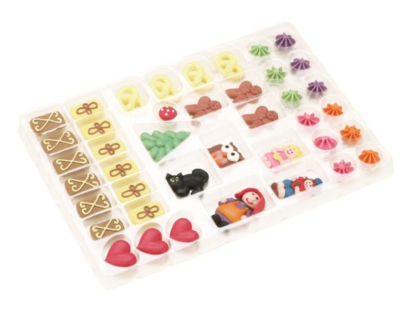 Cake-Masters Gingerbread house assortment fine sugar 41 pcs.