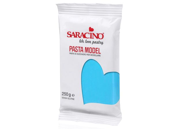 Saracino Modelling Fondant Pasta Model light blue 250g