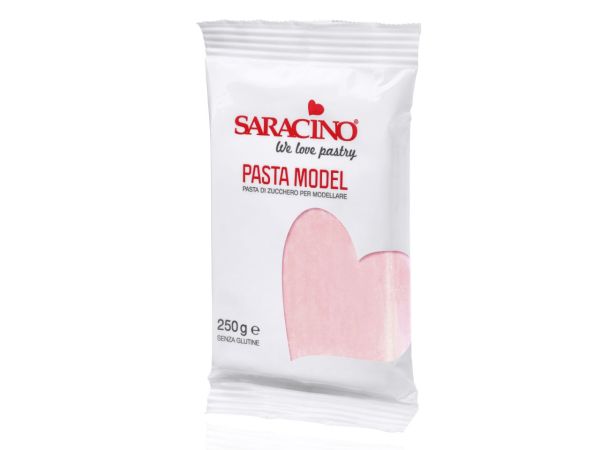 Saracino Modelling Fondant Pasta Model Baby Pink 250g