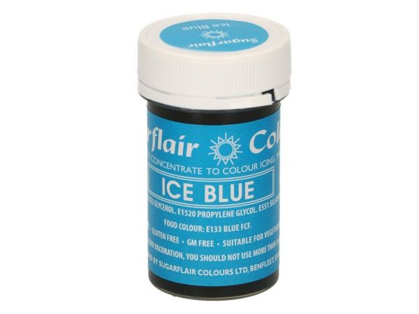 Sugarflair Paste Colour ICE BLUE 25g