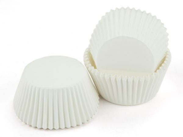 Cake-Masters Muffinkapseln 50mm weiß 60 Stück