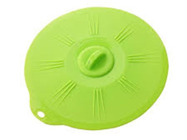 Silikomart Universal lid made of food safe silicone Ø25 cm green transparente