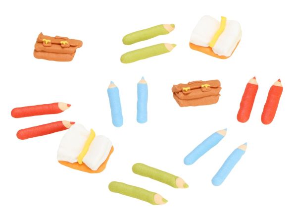 Cake-Masters Sugar Decoration Set School 16pcs.