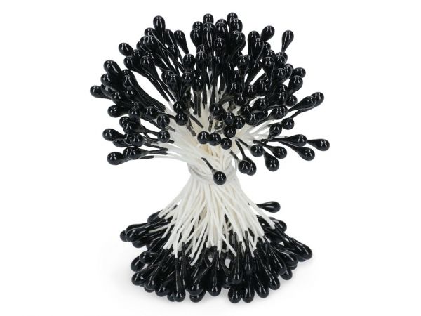 Cake-Masters Flower Stamens black 120 pieces