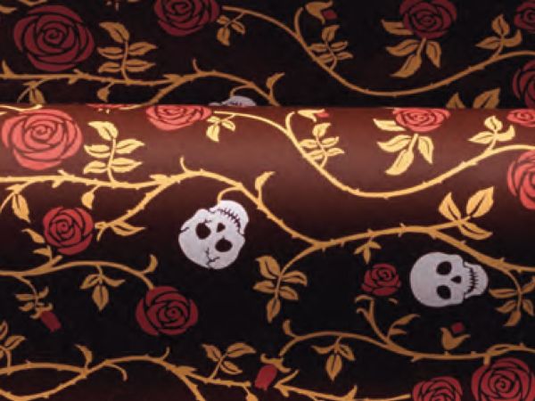 CM Basics Transfer Sheet Skulls Roses