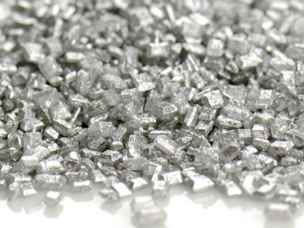 Cake-Masters Glimmer Zucker silber 100g