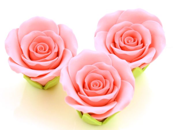 Cake-Masters Roses 50mm rose sugar 3 pieces