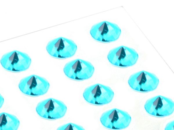 Cake-Masters Essbare Diamanten aus Gelee türkis 20 Stück